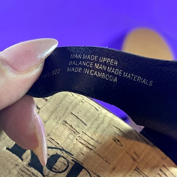 KORKS Women's Black Marley Wedge Sandals Shoe Size 11-NEW - Picture 10 of 10